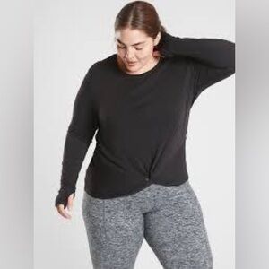 Athleta | Essence Twist Top Long Sleeve